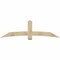 Ekena Millwork Bellingham Rough Sawn Timber Gable Bracket, Douglas Fir, 84"W x 24"H x 2"D x 6"F, 7/12 Pitch GBW084X24X0206BEL00RDF - alternate 1